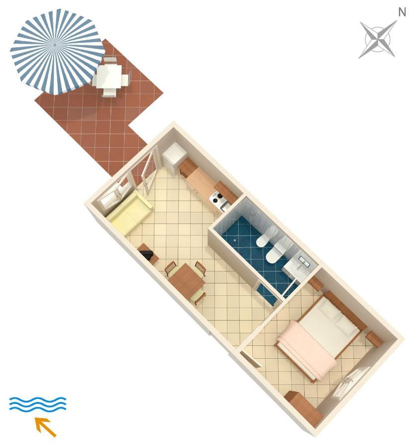 Apartments By The Sea Punat, Krk - 5351 Екстер'єр фото